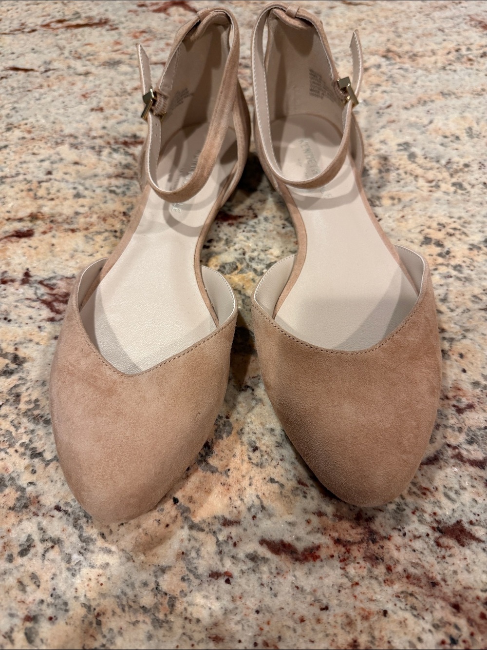 Kenneth Cole Ankle Strap Flats 8-1/2